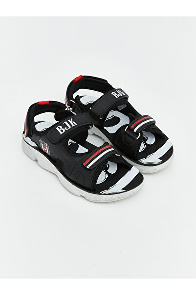LC Waikiki Alita City Beşiktaş Printed Boys' Sandals with a Difference
