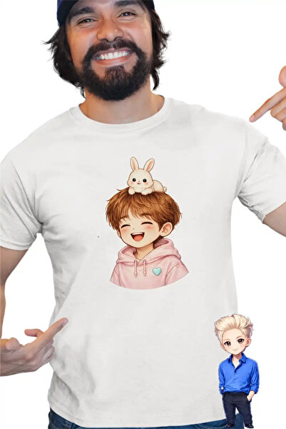 OEM Tricou Barbati Shinee Onew Chibi