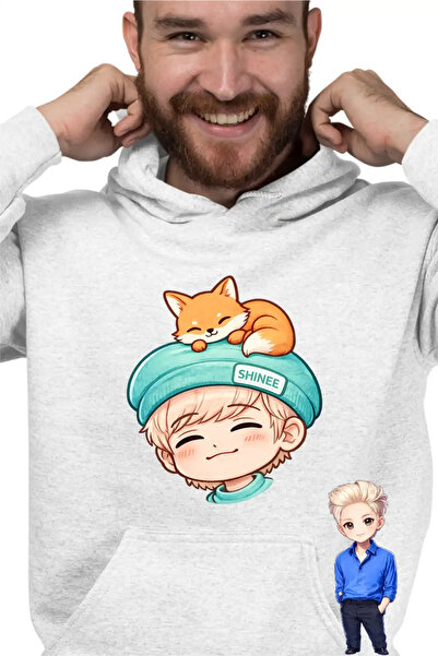 OEM Hanorac Barbati Shinee Jonghyun Chibi Kpop