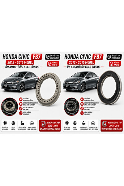 EP GARAJ OTOMOTİV HONDA CIVIC FB7 2012-2015 MODEL ÖN AMORTİSÖR KULE BİLYASI –...