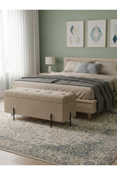 BEC13 Modern Storage Bench for Bedroom and Living Room 110 cm