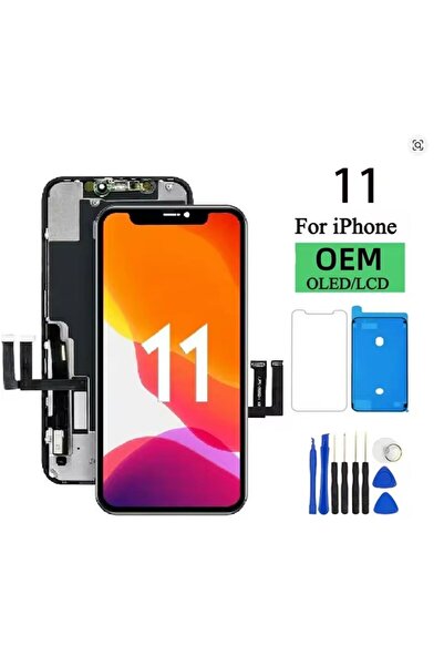 Yedcom Iphone 11 A Kalite Ön Lcd Ekran Dokunmatik Sıvı Bandı Kırılmaz Tamir S...
