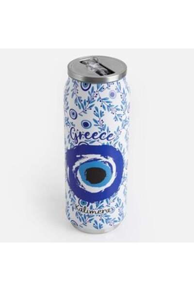 OEM Stainless Steel Thermos Mug with Eye Pattern 450 ml