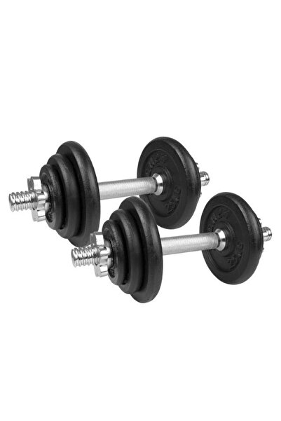 Spokey Set 2 gantere de 10 kg reglabile EGIR