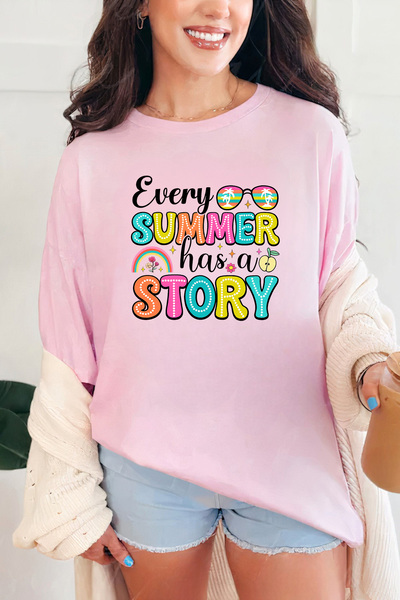 Sarah's Boutique Women's T-shirt – 100% cotton – Summer Story