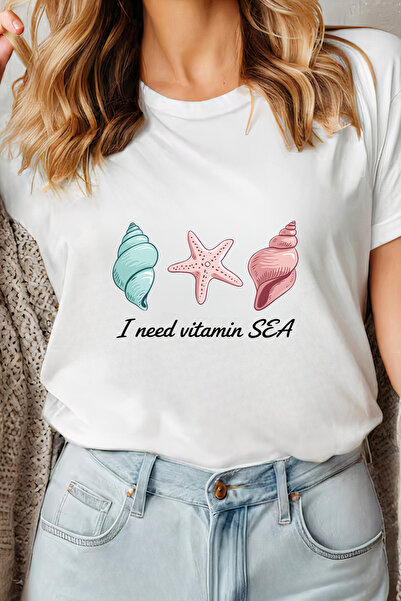 Sarah's Boutique Women's T-shirt – 100% cotton – Vitamin Sea