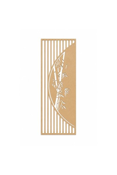 OEM Riflaj decorativ MDF Bambus Zen, design oriental, lemn