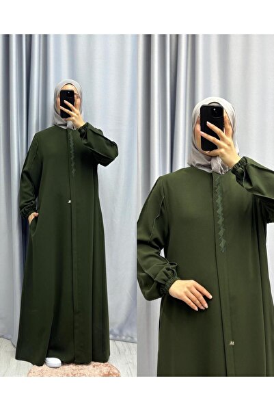 moda acar Hidden Zippered Ferace