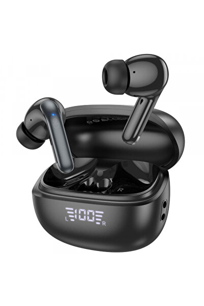 Hoco Handsfree Bluetooth EQ5, TWS, ANC, Negru