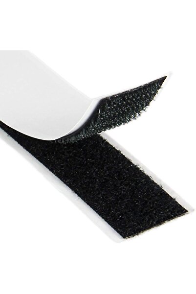 Avex Self-adhesive Velcro tape, dimensions 30mm width x 100cm length, black c...
