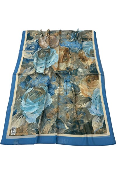 istanbul prensesleri Patterned Chiffon Shawl High-Quality Stylish Model