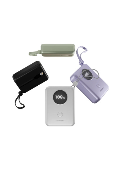Jeebel 10000mAh Power Bank with Digital Display – 22.5W Fast PD with Built-in...