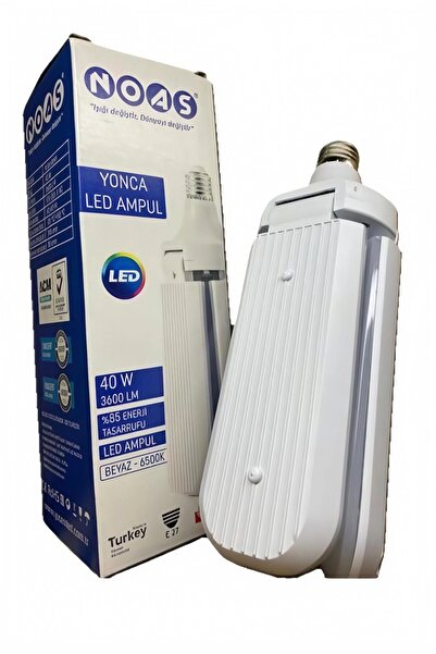 1 adet Noas 40W Pervane Ampul Beyaz