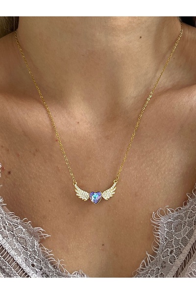 Twinssis Accessories 316L Zircon Stone Steel Necklace