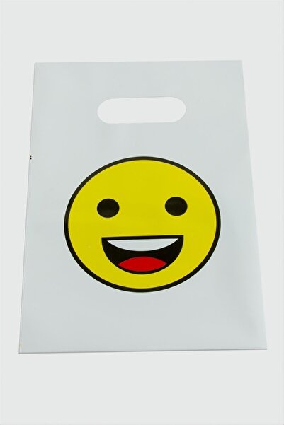 Generic Brand FLZDGNKR 13X20 حزمة أكياس إيموجي للحمل باليد (22957) 50 قطعة - ...