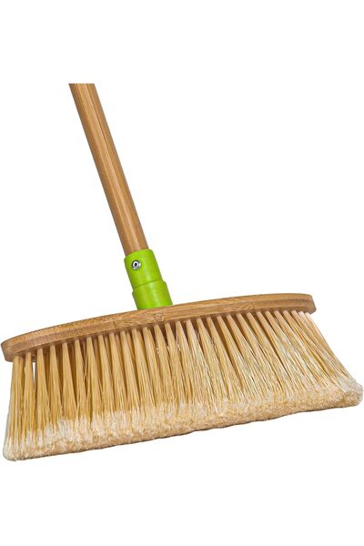 HOMEPRO Home Pro Go Green Bamboo Broom, Wooden