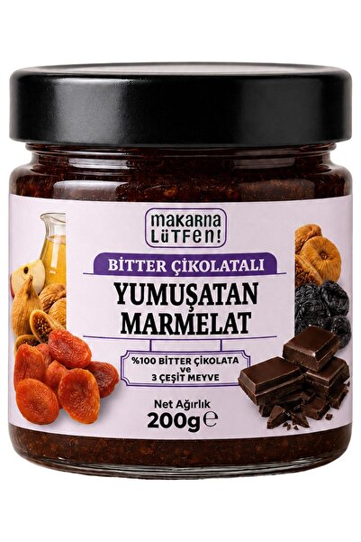 Makarna Lütfen Bitter Çikolatalı Yumuşatan Marmelat (200 g)