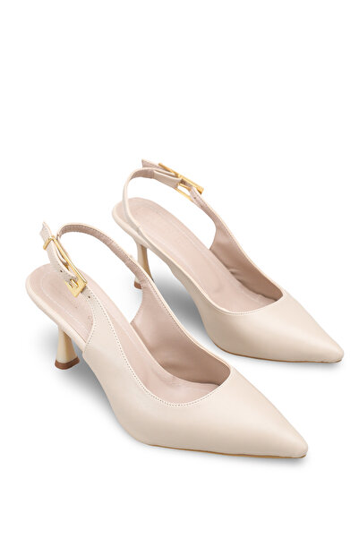 Riccon Theftrine Women's Pointed Toe Heeled Shoes 0012106