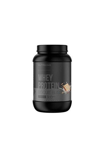 Nutriking Whey New Series Protein Powder 2100g 70 Servings Biscuit Flavored