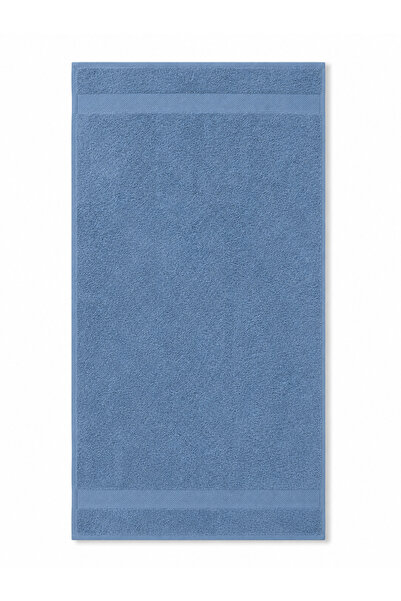 70x140 cm Mavi Plaj Havlusu %100 Pamuk