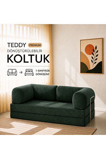 ROZALİNA CONCEPT 100x200 Legom Aktivite Kanepe - Fitilli Kadife Yıkanır Silin...