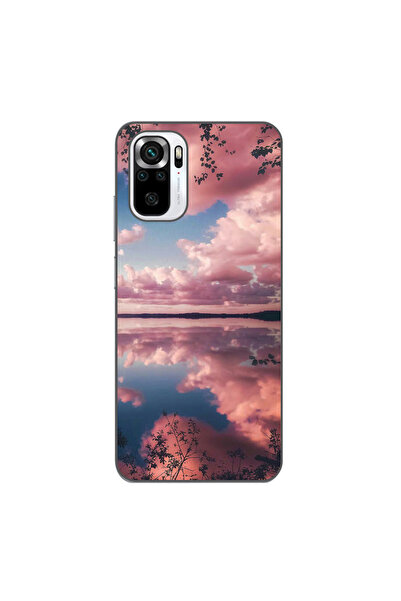 OEM Husa compatibila cu Xiaomi Poco M5s Silicon Gel Tpu Model Pink Clouds