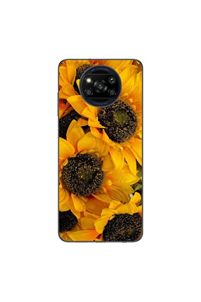 OEM Калъф, съвместим с Xiaomi Poco X3 Pro, силиконов гел TPU, с десен на слън...