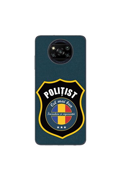 OEM Θήκη συμβατή με Xiaomi Poco X3 Pro από σιλικόνη gel TPU με σχέδιο αστυνομ...
