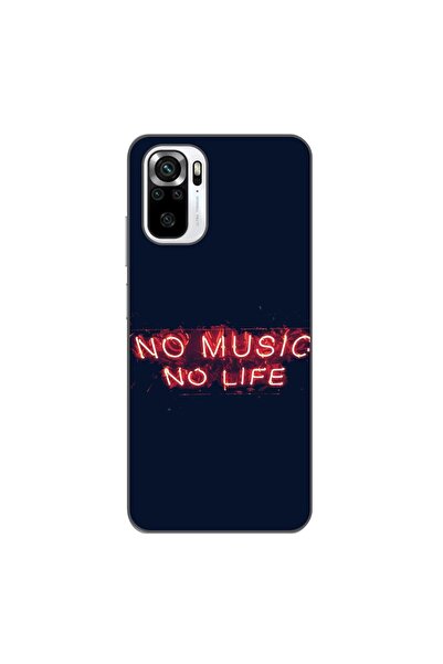 OEM Case compatible with Xiaomi Poco M5s Silicon Gel Tpu Model No Music No Life