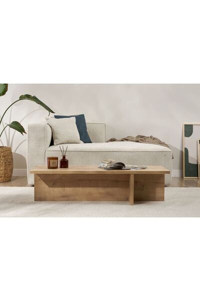 Rani Mobilya Rani Home Orta Sehpa Safir Meşe 120Cm AB-5298
