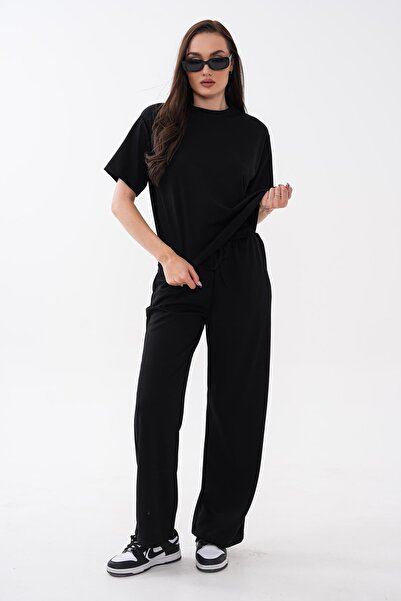 ŞİMAL Women's T-Shirt Pants Modal Set 260521