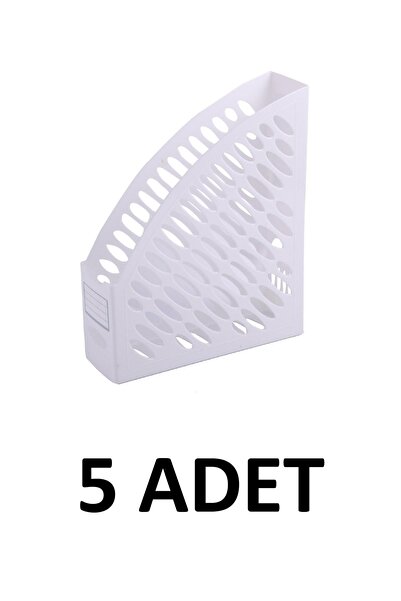 Ark 5 Adet Plastik Magazinlik Beyaz