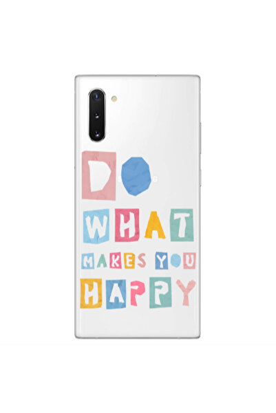 Other Samsung Note 10 Plus Do What Makes Transparent Silicone TPU Θήκη
