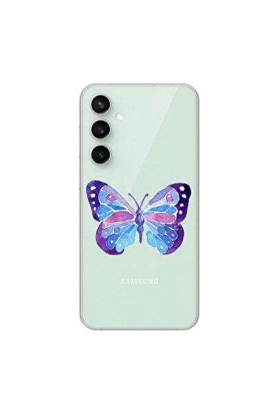Other Samsung S24 Plus Big Butterfly Transparent Silicone TPU Θήκη