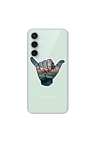 Other Samsung S24 Plus Hand Transparent Silicone TPU Θήκη