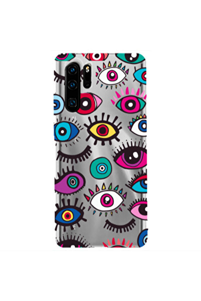 Other Huawei P30 Pro Multiple eyes Transparent Silicone TPU Θήκη