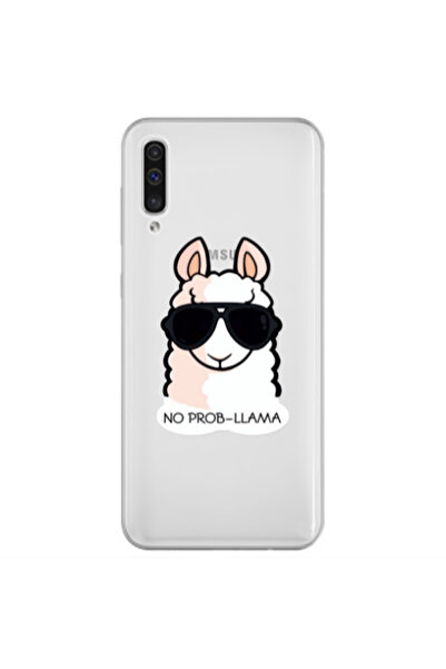Other Samsung A70 No prob-lama Transparent Silicone TPU Θήκη
