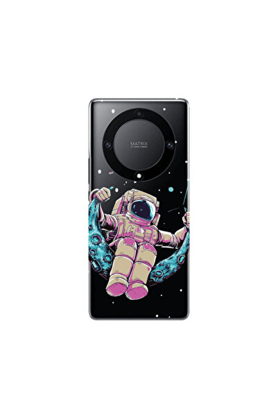 Other Honor Magic5 Lite 5G Astronaut swinging on the moon Transparent Silicon...