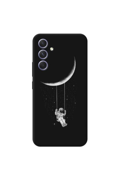 Other Samsung S25 PLUS Swing on the moon Transparent Silicone TPU Θήκη