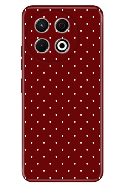 TECNO Spark 30 Pro Kılıf Noktalı Temalı Desenli Darbe Emici Silikon