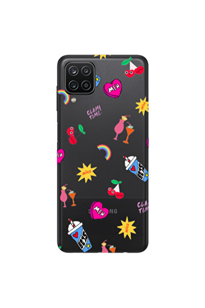 Other Samsung A12 glam time Transparent Silicone TPU Θήκη