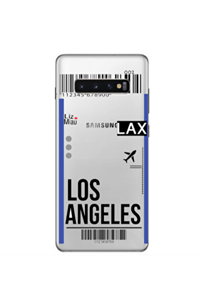 Other Samsung S10 Plus Los angeles Transparent Silicone TPU Θήκη