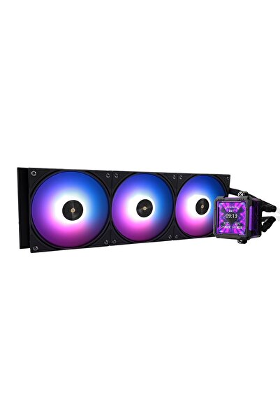 ThermalRight The Frozen Warframe PRO 360 BLACK ARGB is a liquid CPU cooler co...