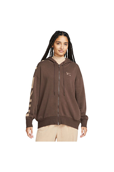 Nike Womens Sportswear Air Fleece Oversized Cardigan L