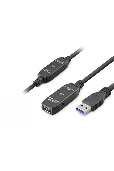 Generic Brand USB 3.0 Active Repeater Extension Cable 10 m Black Hdx7562 Neme...