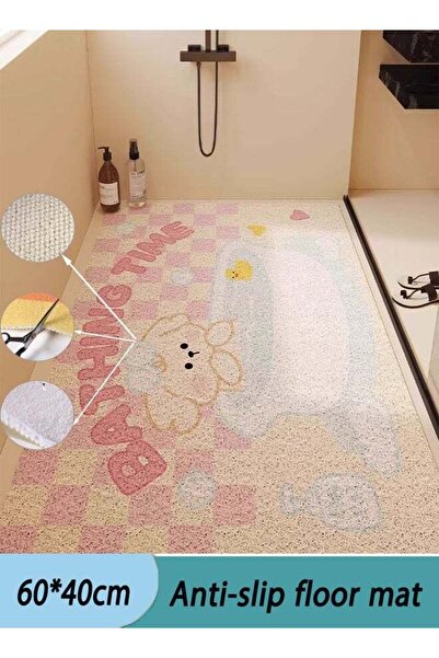 Generic Adorable Cartoon - Themed Non - Slip Bath Mat bath mat, non - slip du...