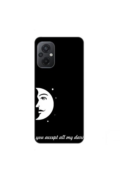OEM Case compatible with Xiaomi Poco M5 Silicone Gel Tpu Couple Pattern Moon ...