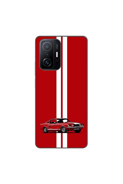 OEM Case compatible with Xiaomi Mi 11T, Mi 11T Pro Silicon Gel Tpu Model Red ...
