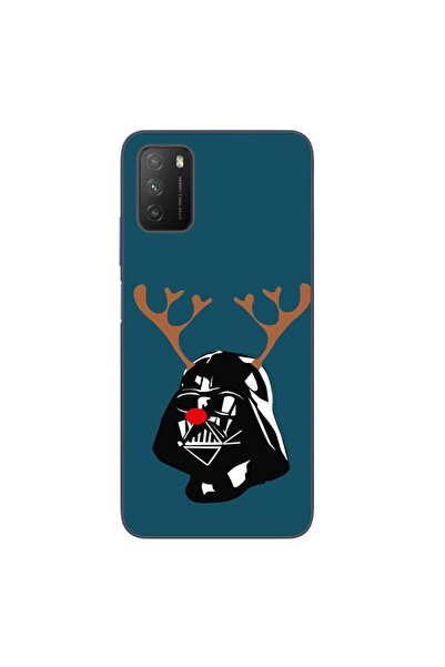 OEM Husa compatibila cu Xiaomi Poco M3 Silicon Gel Tpu Model Craciun Darth Va...