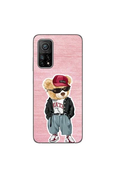OEM Case compatible with Xiaomi Mi 10T Pro 5G Silicon Gel Tpu Pattern Pink Je...